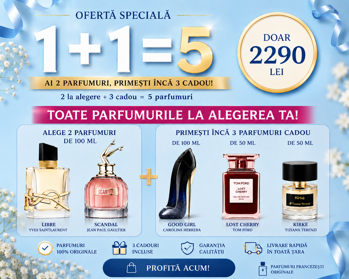 Oferta 1+1=5 !